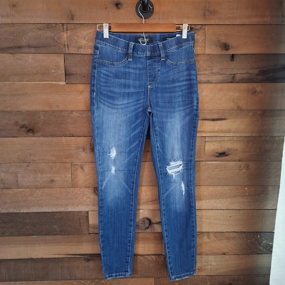 Judy Blue Distressed Skinny Jean Womans Sz 5 Or 27 - Picture 1 of 10